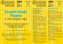 Ancient Greek Theatre in the Digital Age 